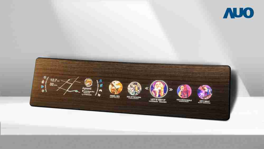 彩神vll研发全球最高穿透度达80%的AmLED木纹显示器，，，，可于使用时呈现高亮度、、清晰可见的信息，，并在不使用时回归为单纯的饰板，，，节能兼具美观